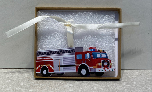 Fire Truck Ornament