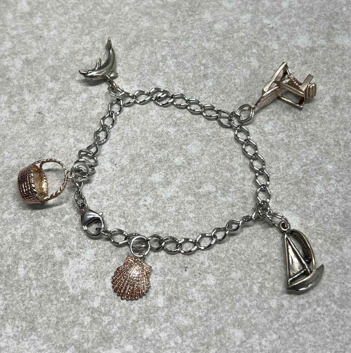 Sterling Charm Bracelet