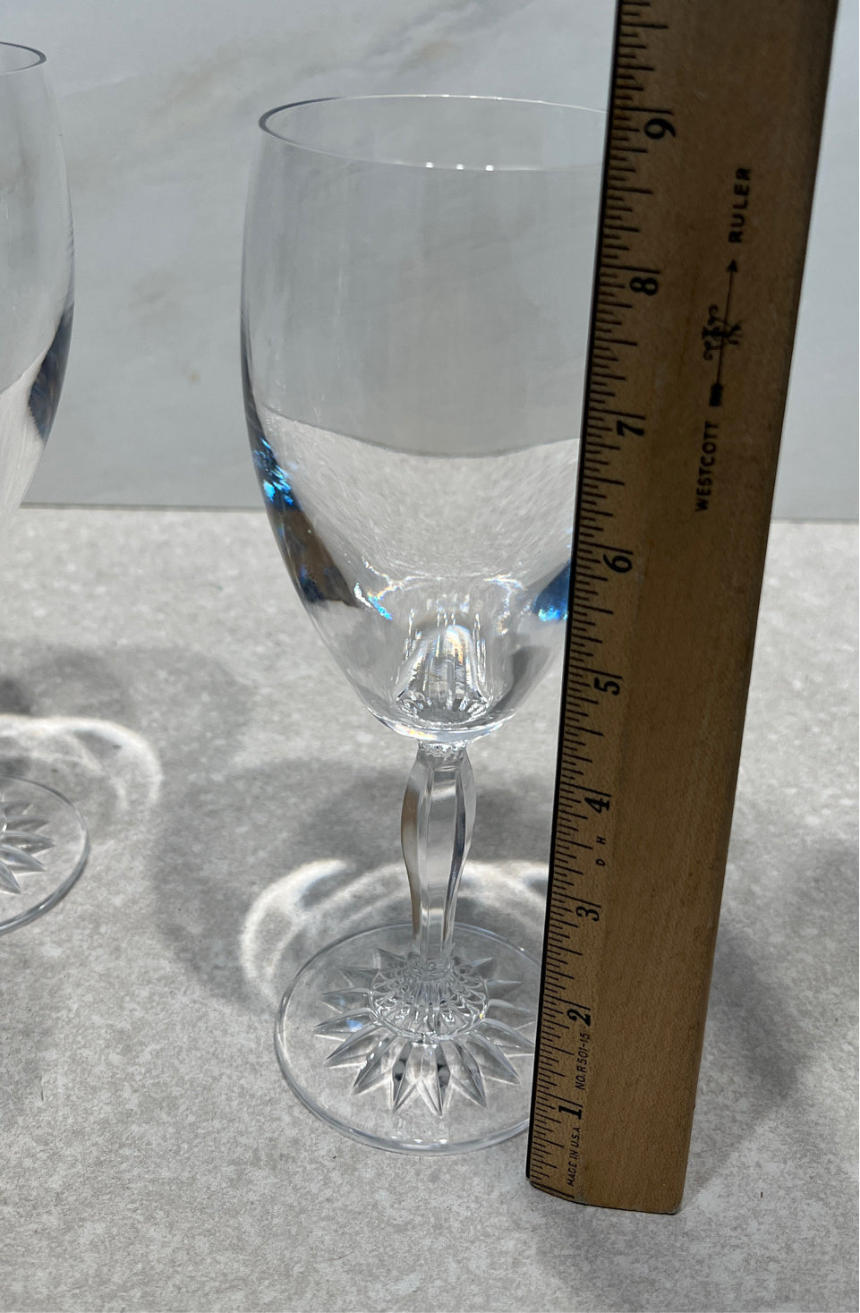 Set of 4  Waterford Glasses