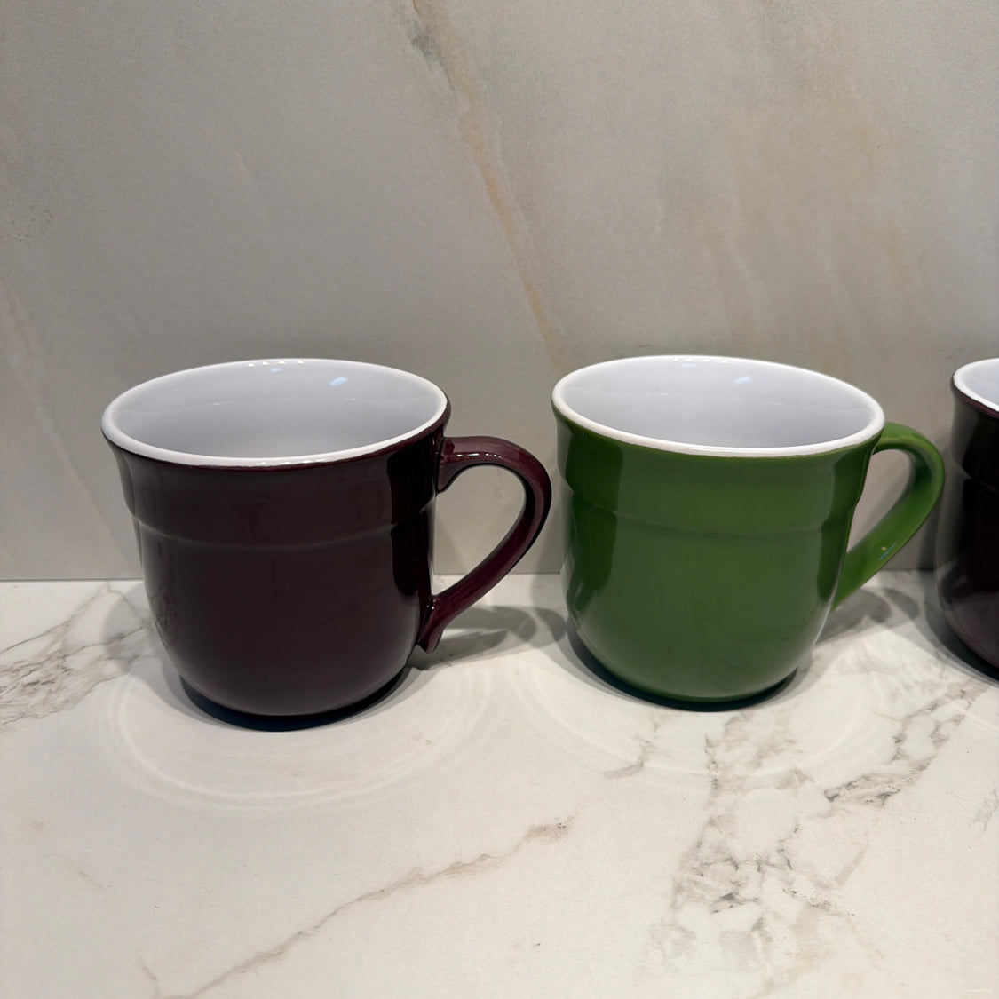 Set of 4 Emile Henry Mugs