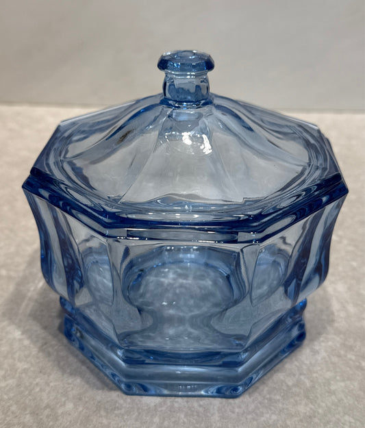 Blue Covered Jar