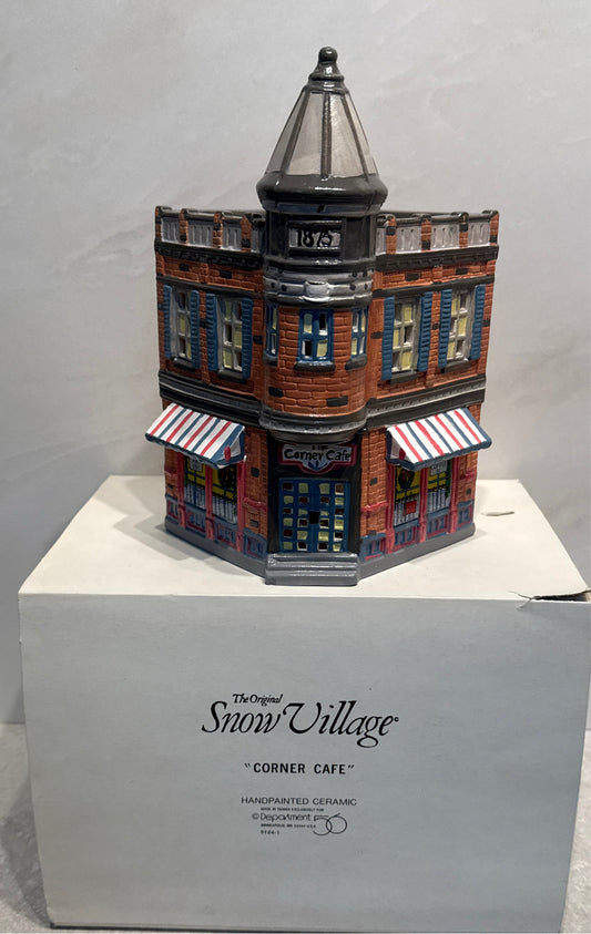 Dept. 56 Corner Cafe
