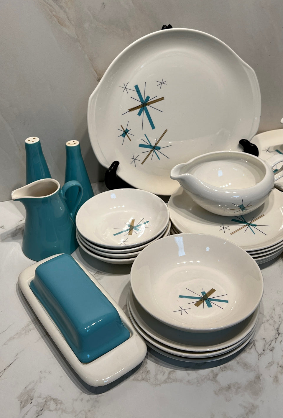 MCM Dinnerware Set (As-Found)