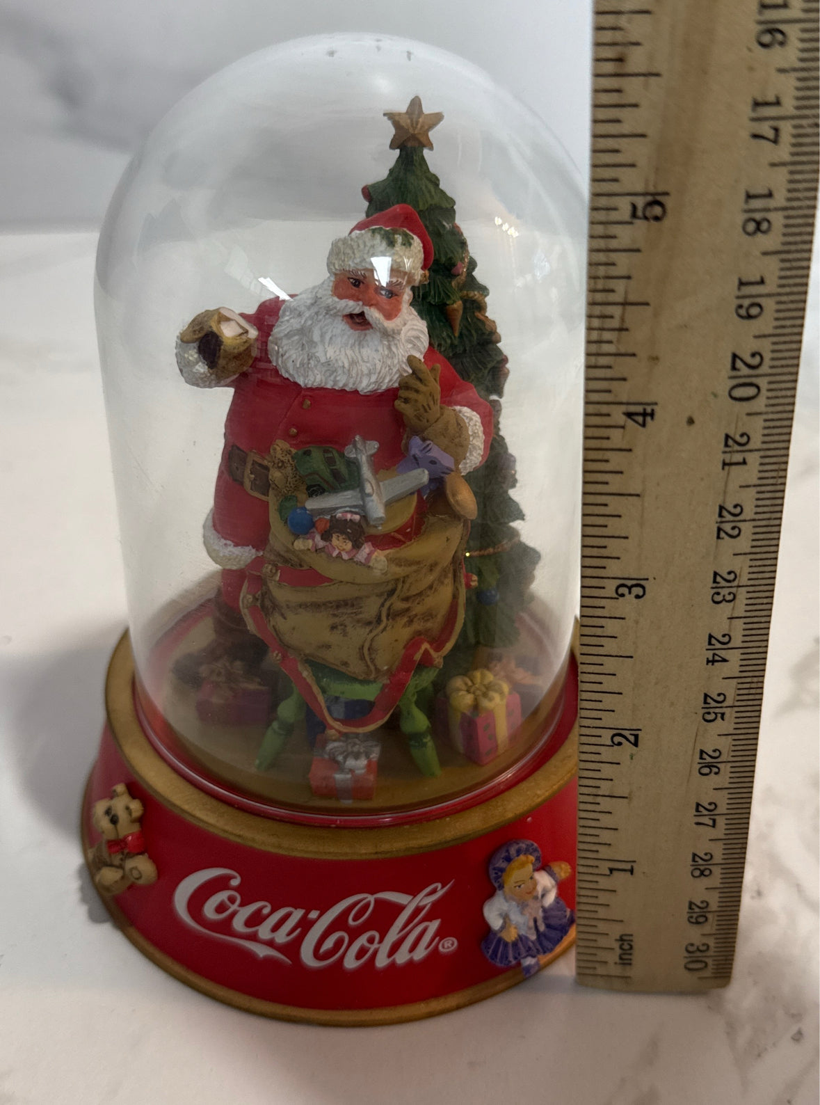 Frianklin Mint Coca Cola Santa