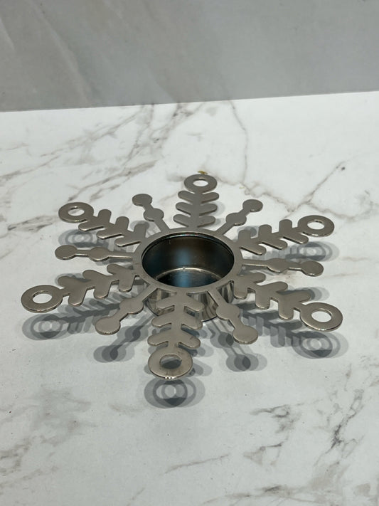 Snowflake Candle Holder