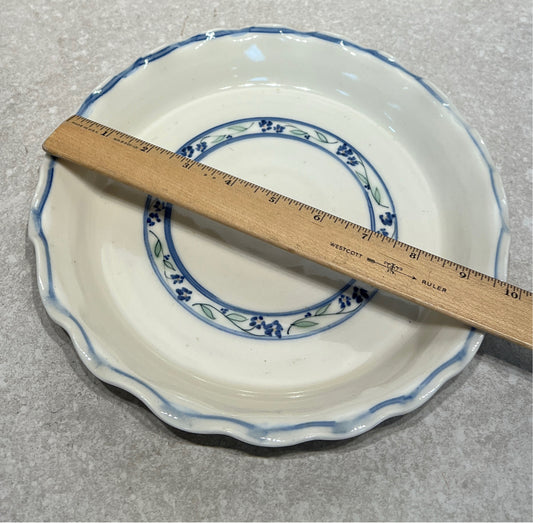 Signed Pie Plate