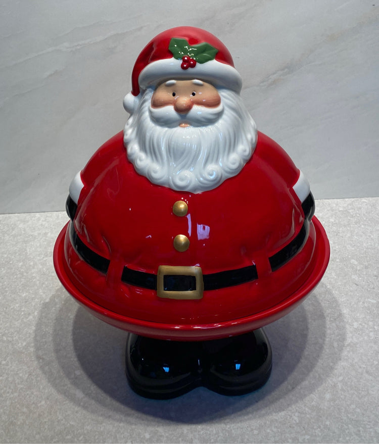 2-Piece Santa Dessert Stand