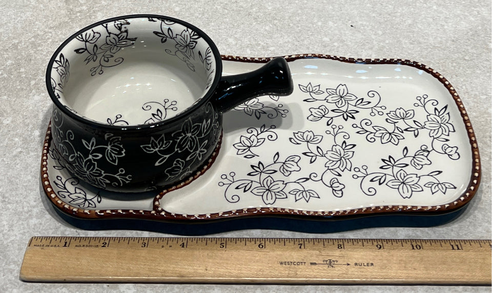 Temptation Soup And Sandwich Plate