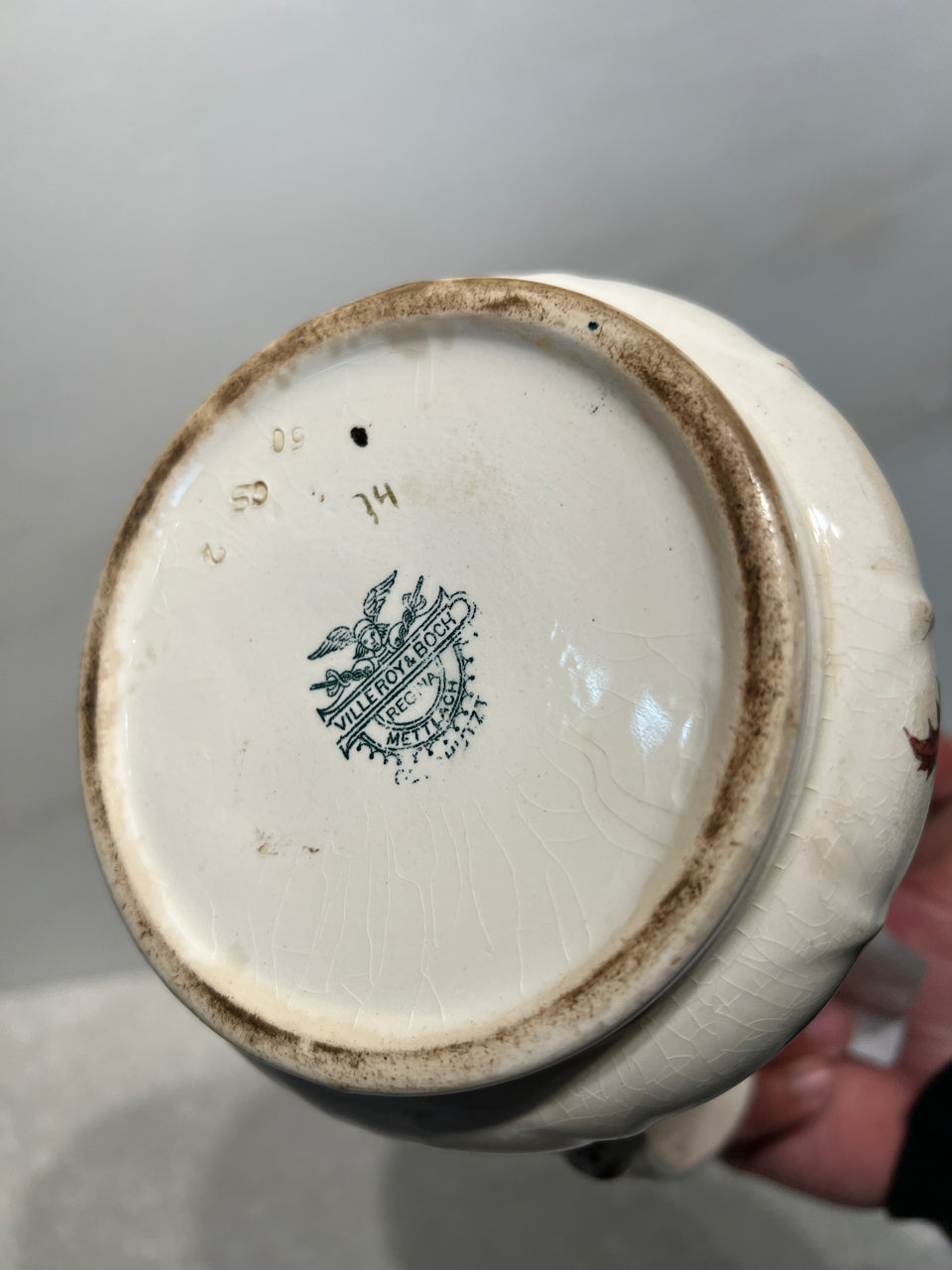 Old Villeroy and Boch Pitcher