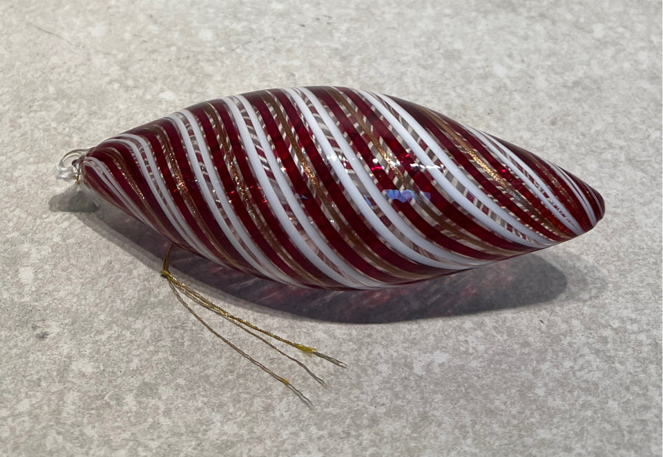 Handainted Glass Ornament