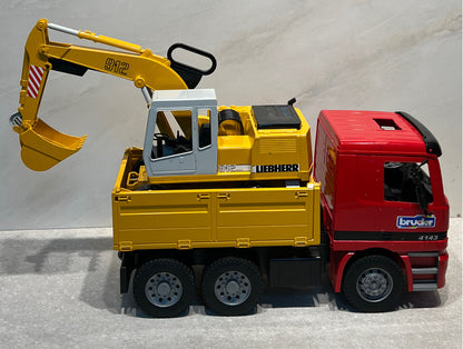 Truck With Excavator