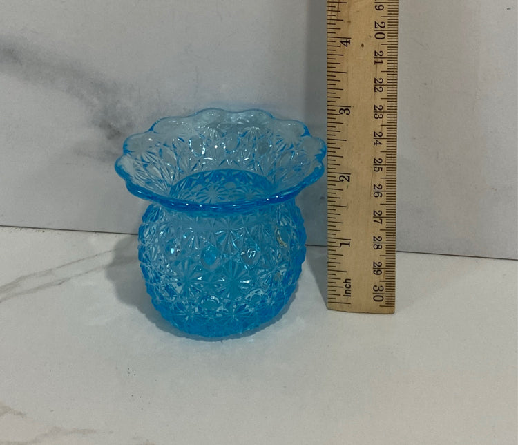 Blue Toothpick Holder