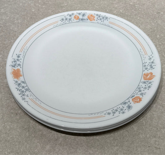 Set of 4 Corellle Dinner Plates