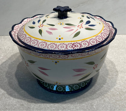 Temptations Covered Bowl
