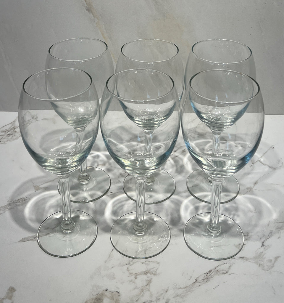 Set of 6 Wine Glasses
