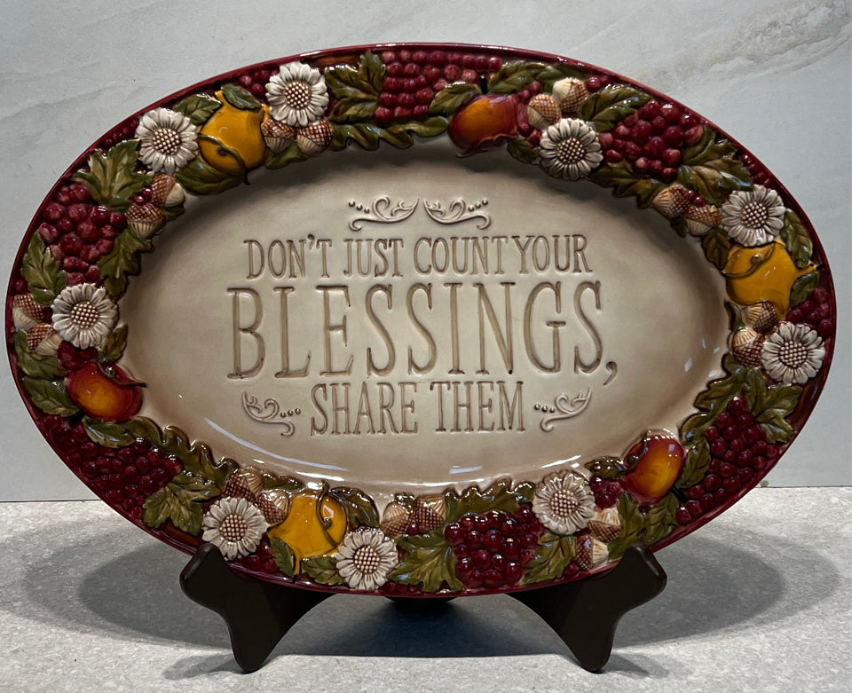 Blessings Platter