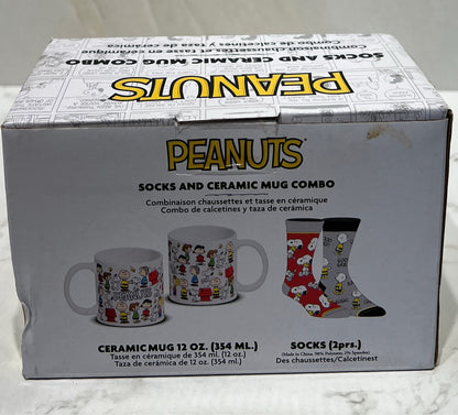 Peanuts Socks And Mug
