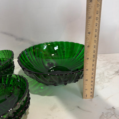 7-Piece Green Bowl Set