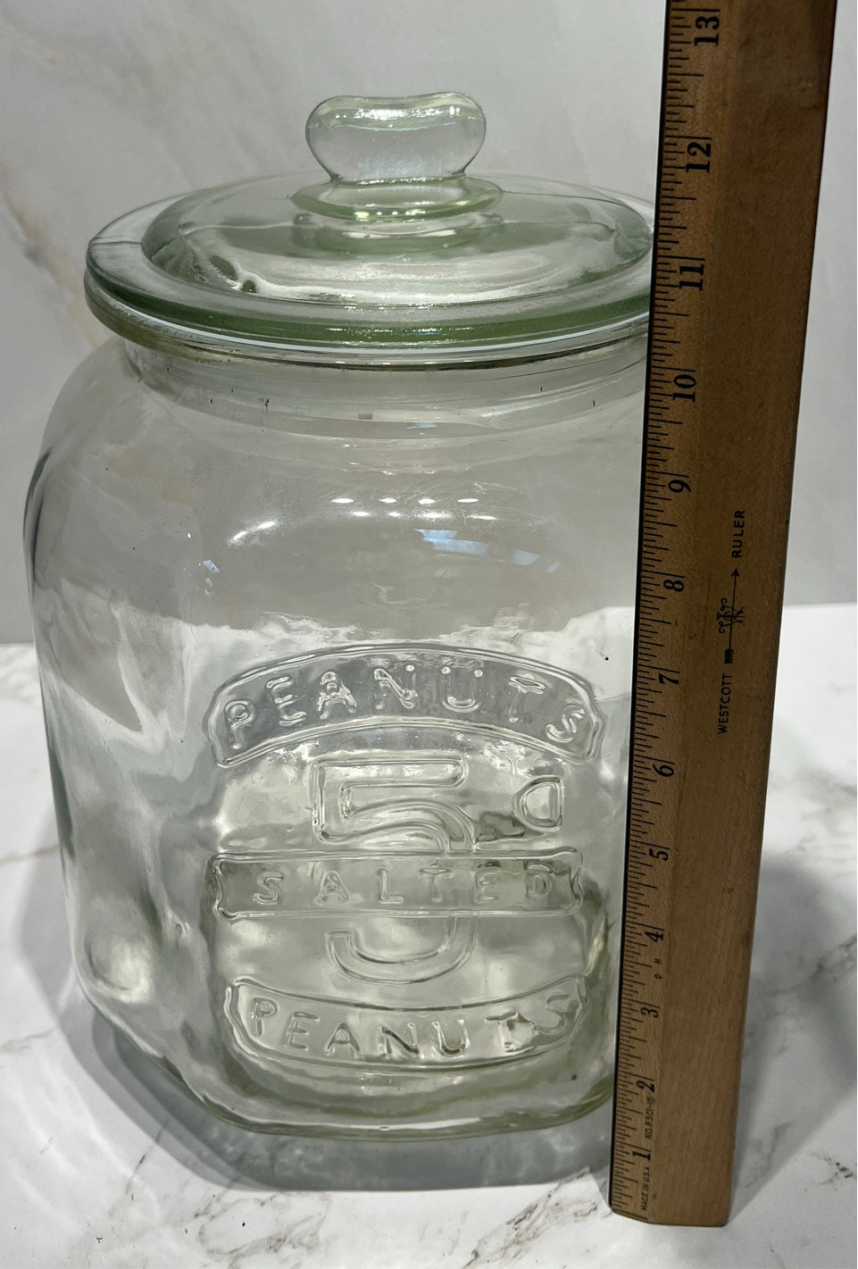 Covered Peanuts Jar