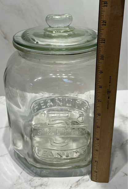 Covered Peanuts Jar