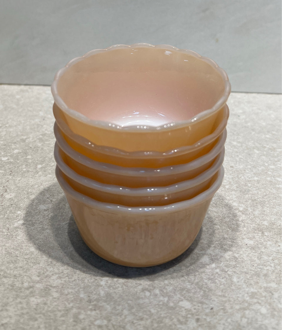 Set of 4 Fire King Bowls