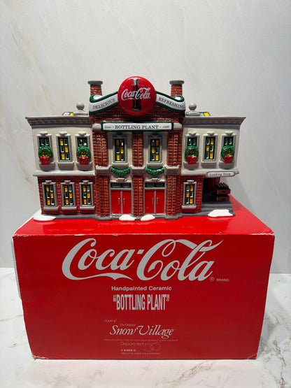 Dept. 56 Coca Cola Bottling Plant