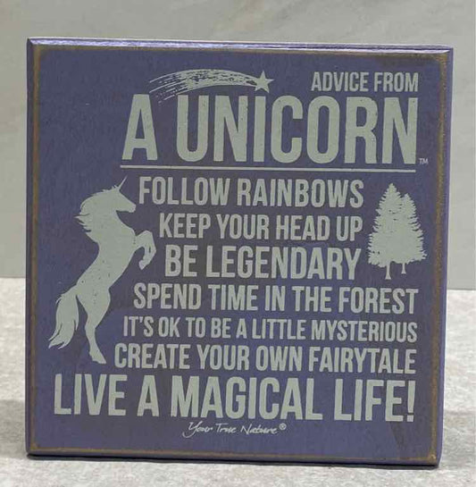 Unicorn Box sign