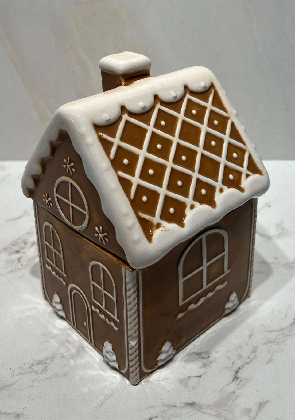 Gingerbread Covered Jar