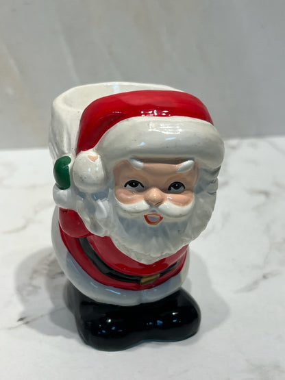 Vintage Santa Candleholder