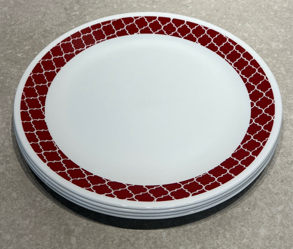Set if 4 Corelle Plates