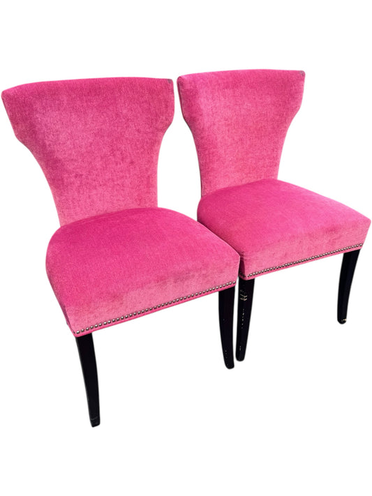 Pair - Pink Chairs