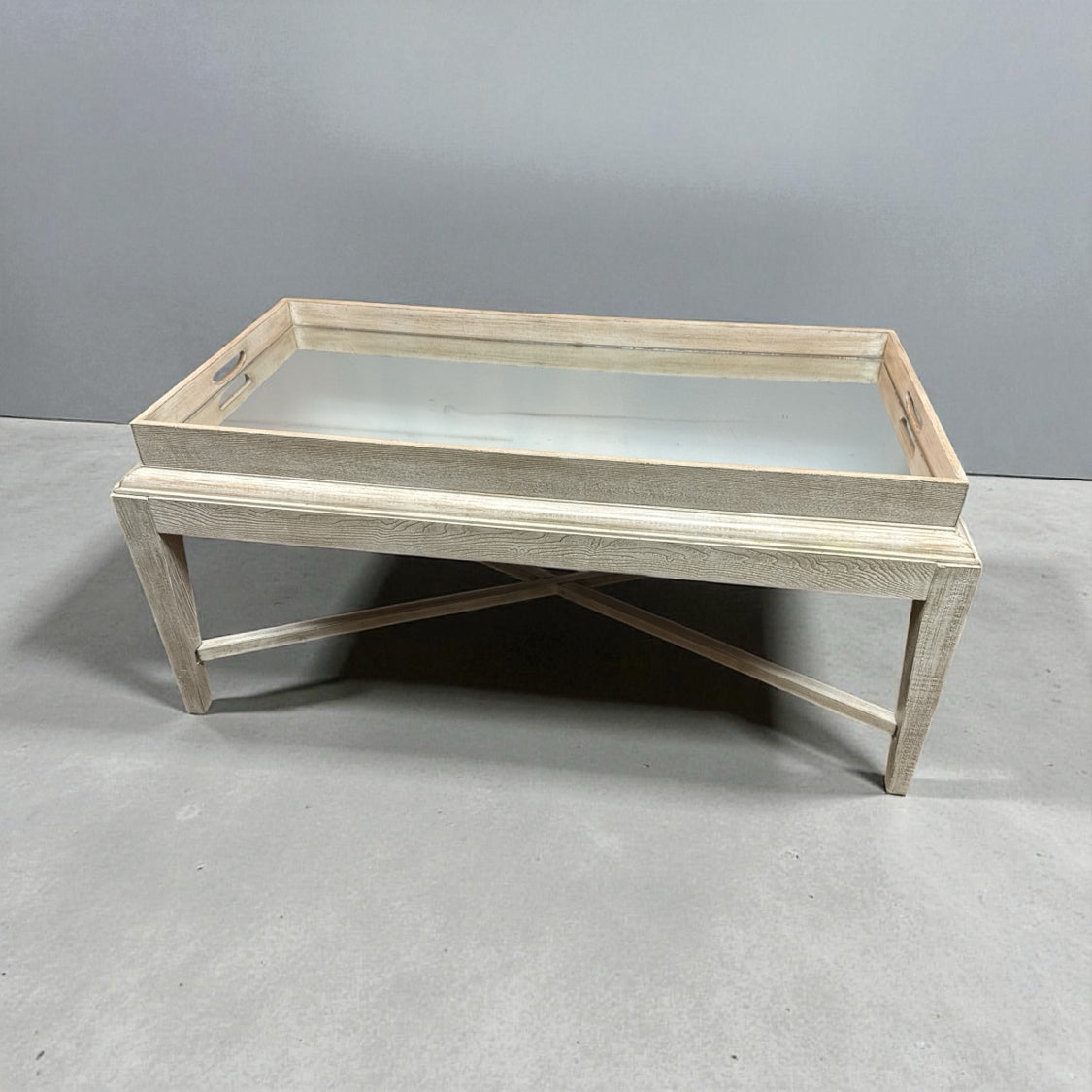Uttermost Coffee Table w/ Tray Top