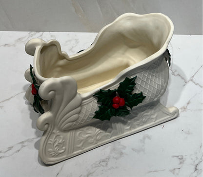 Poinsetta Sleigh