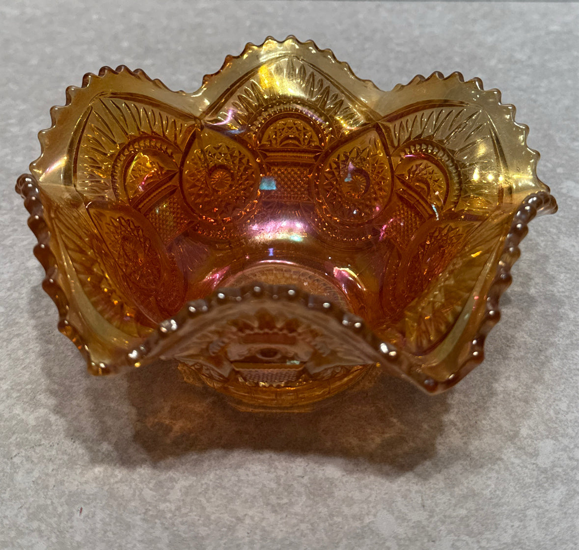 Carnival Glass Bowl