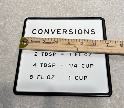 Conversions Sign