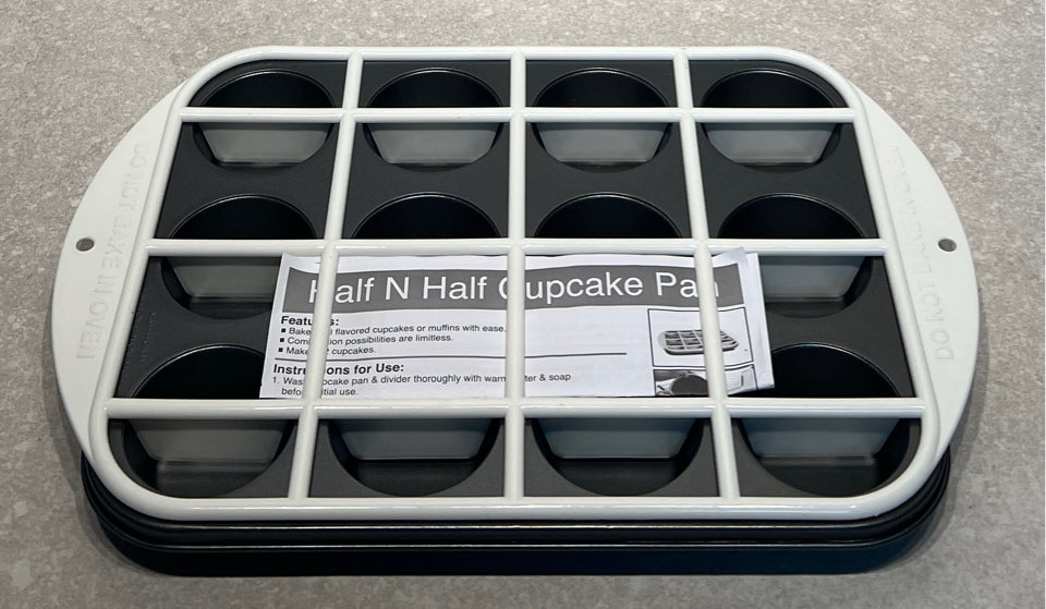 Half N Half Cupcake Pan