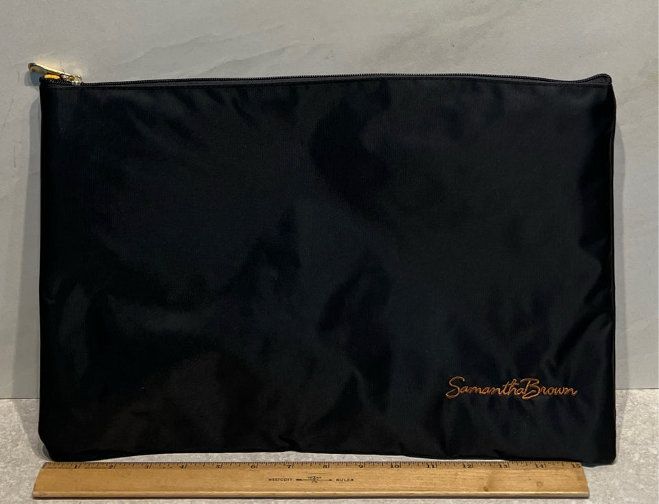 Samantha Brown Zippered Pouch