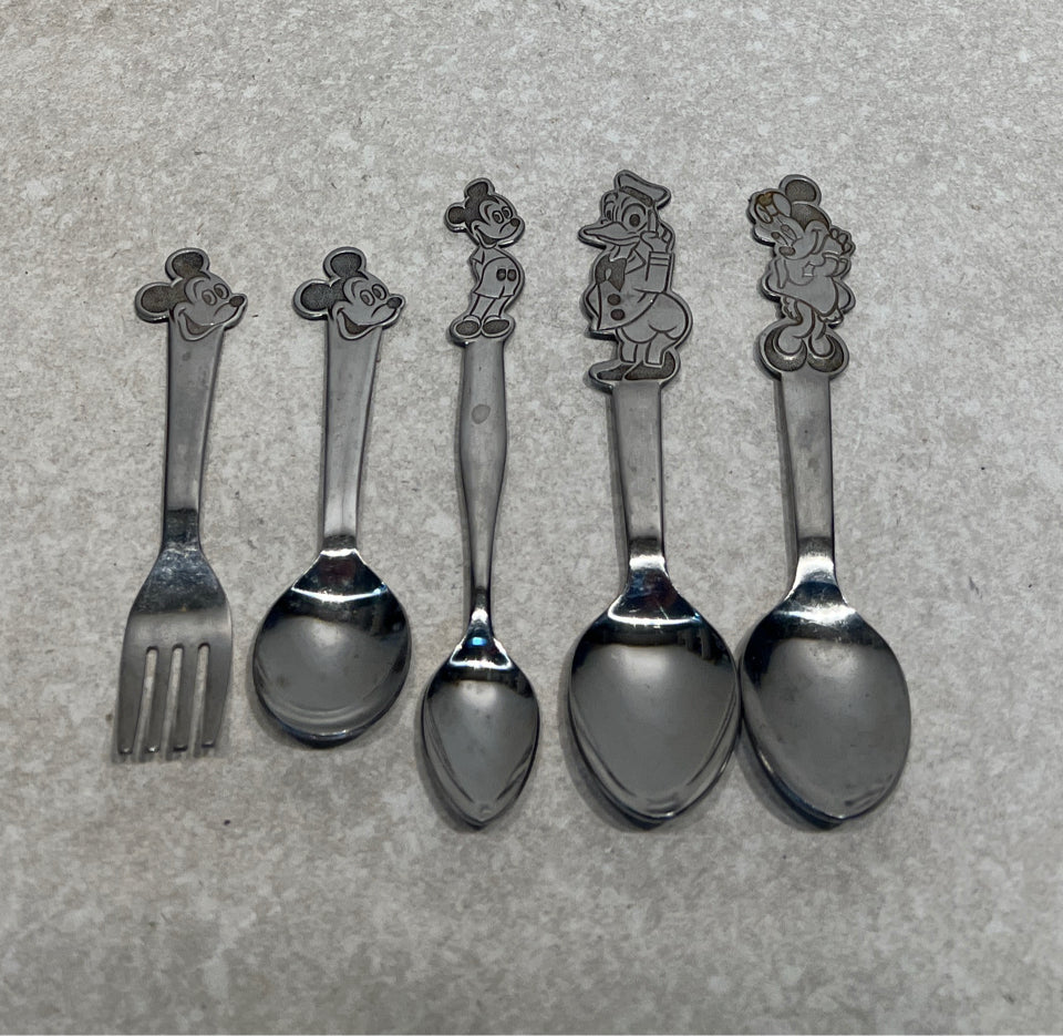 Set of 5 Disney Spoons