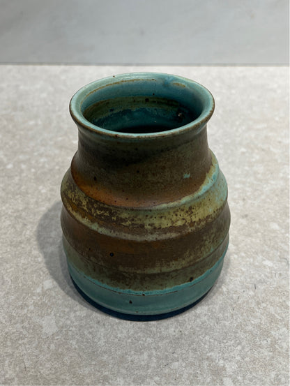 Signed Pottery Vase