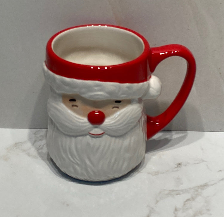 Santa Mug - crazing
