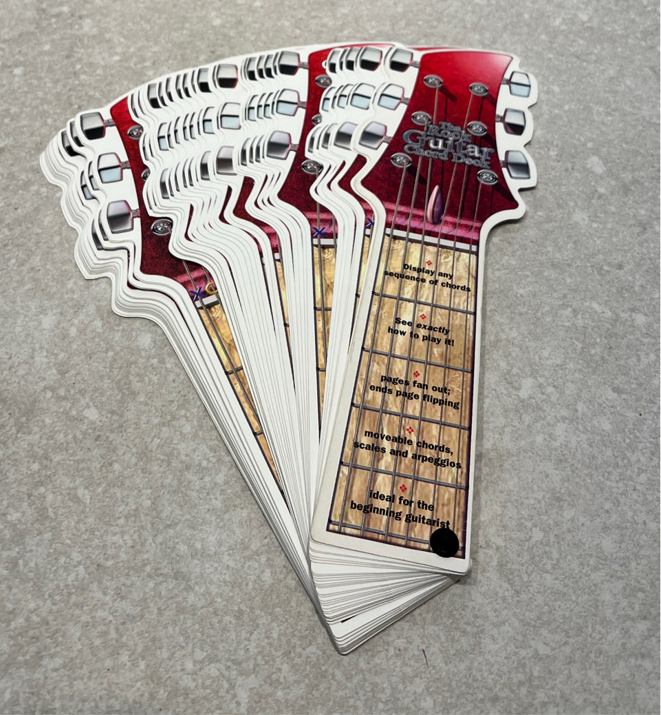 Rock Guitar Chord Deck