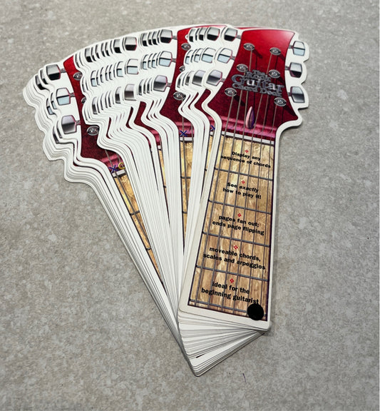 Rock Guitar Chord Deck