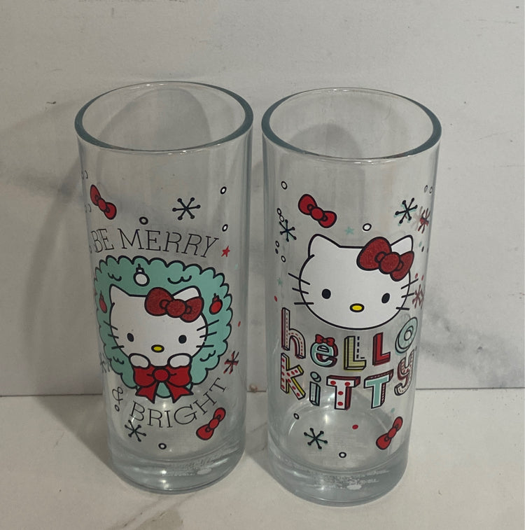 Set of 2 Hello Kitty Glasses