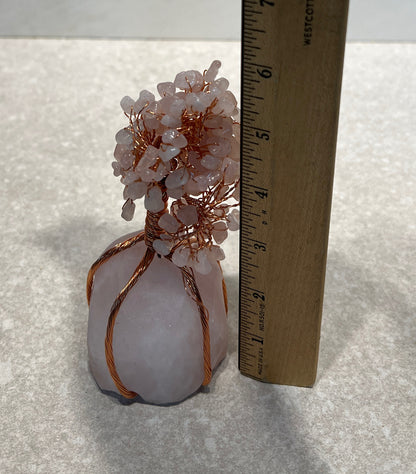 Rose Quartz Money Tree