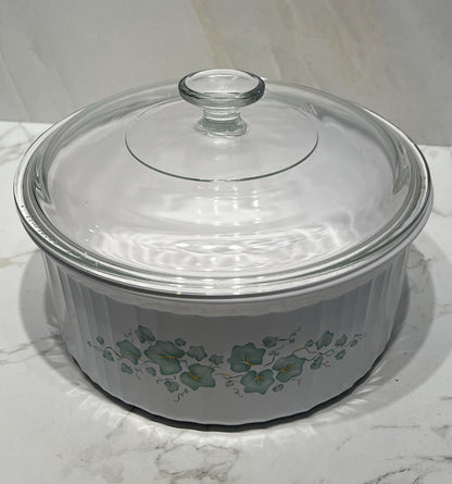 Covered Corning Ware Dish