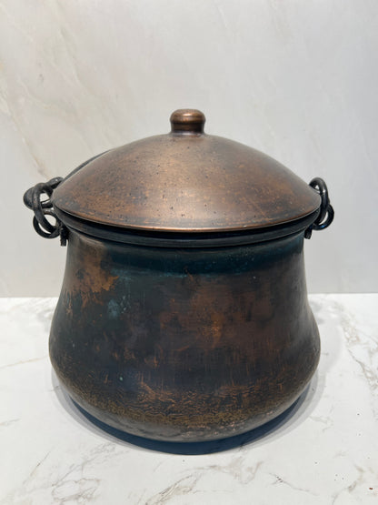Copper Pot with Lid