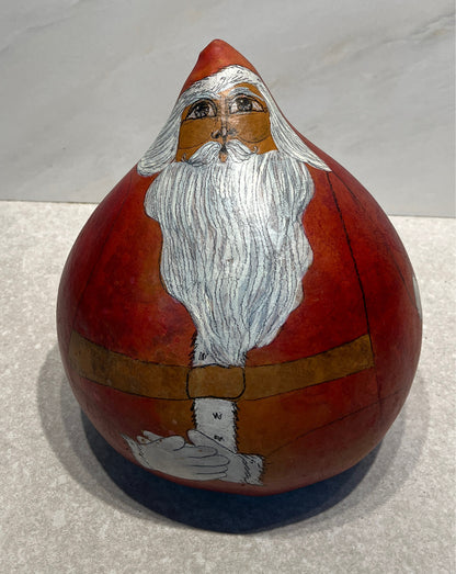Signed Santa Gourd