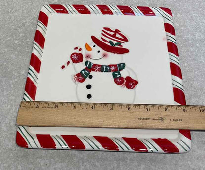 Snowman Dish