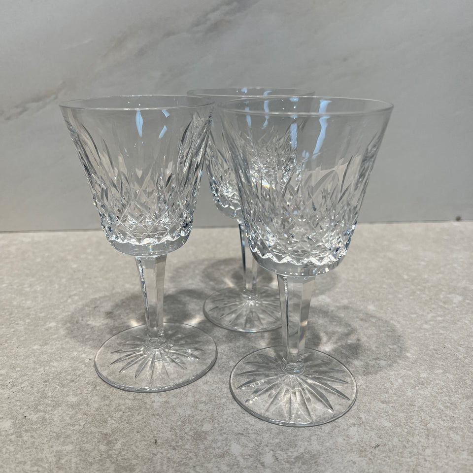 Set of 3 Waterford Glasses