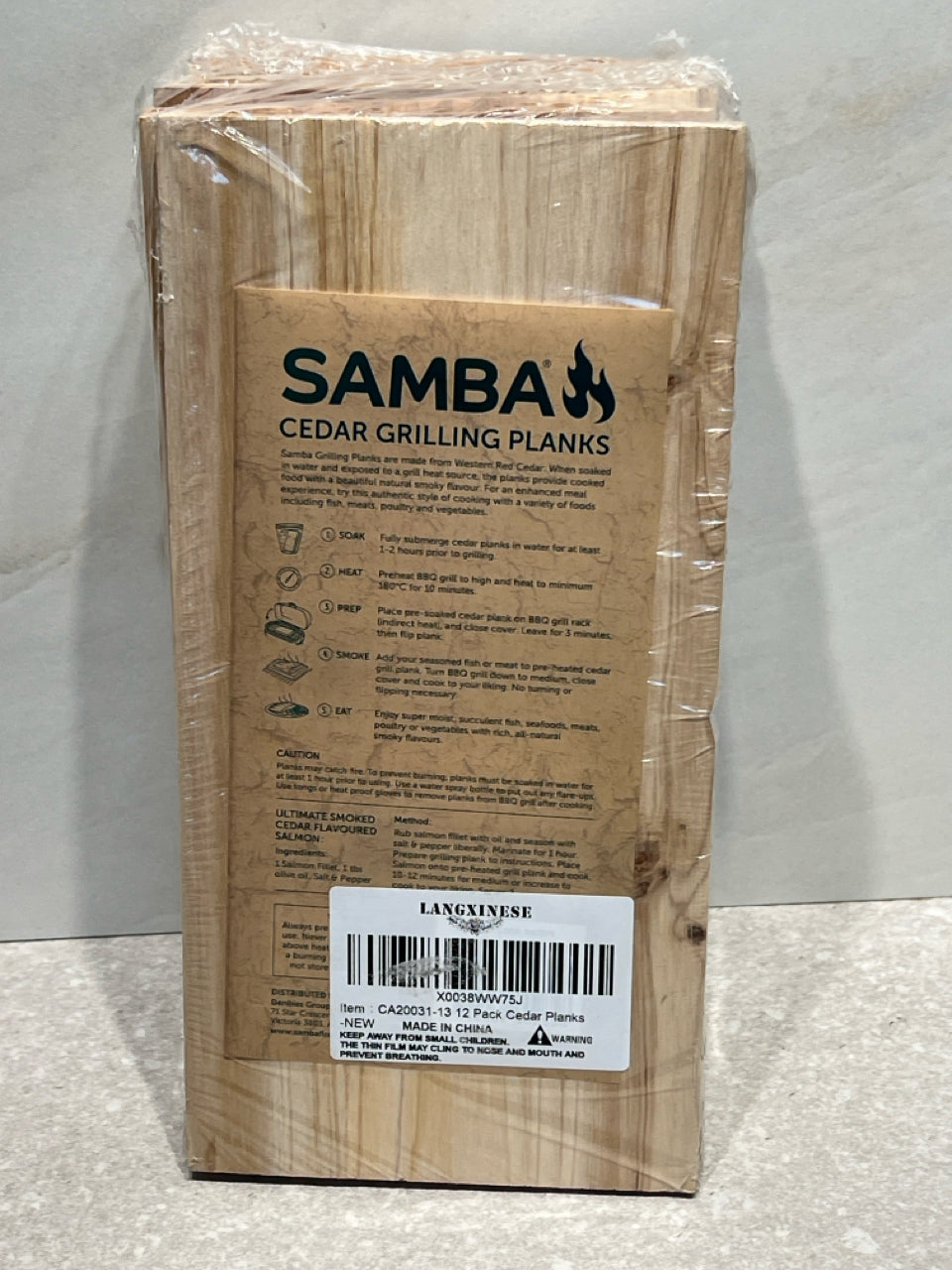 Samba Grilling Planks